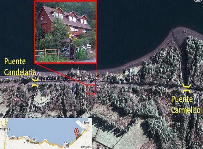 Los Gualles De La Candelaria Apart Hotel Pucon Ngoại thất bức ảnh